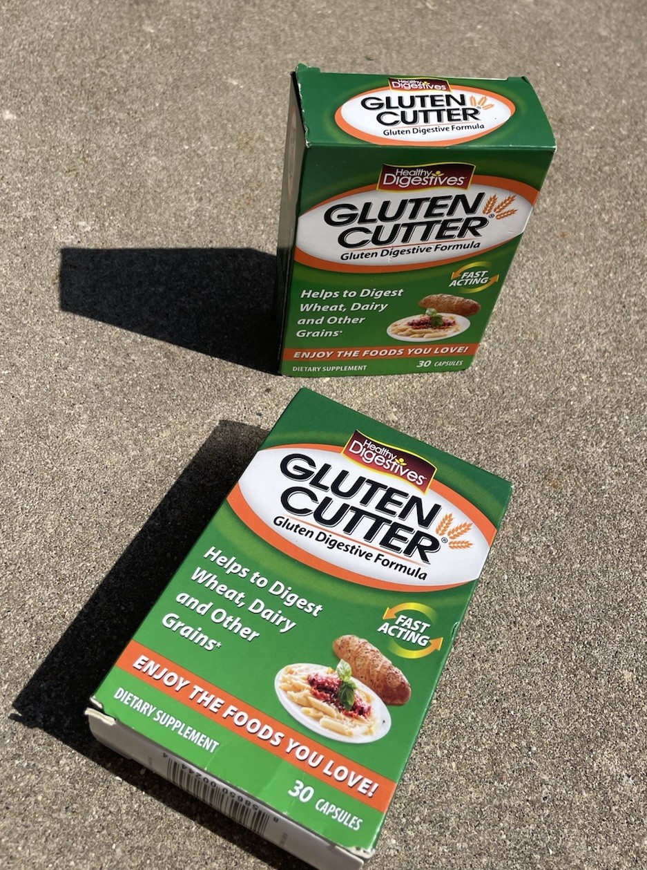 2-Healthy Natural Systems Gluten Cutter Vitamin Capsule- 30 Count Fast-Acting
