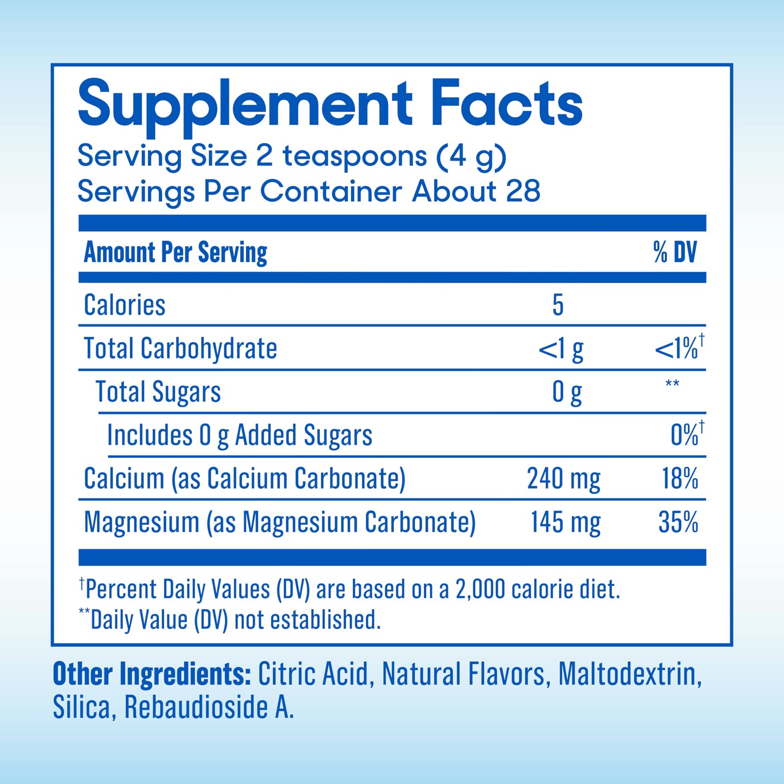 SlowMag® Magnesium Powder, Magnesium + Calcium Supplement Drink Mix, Raspberry L