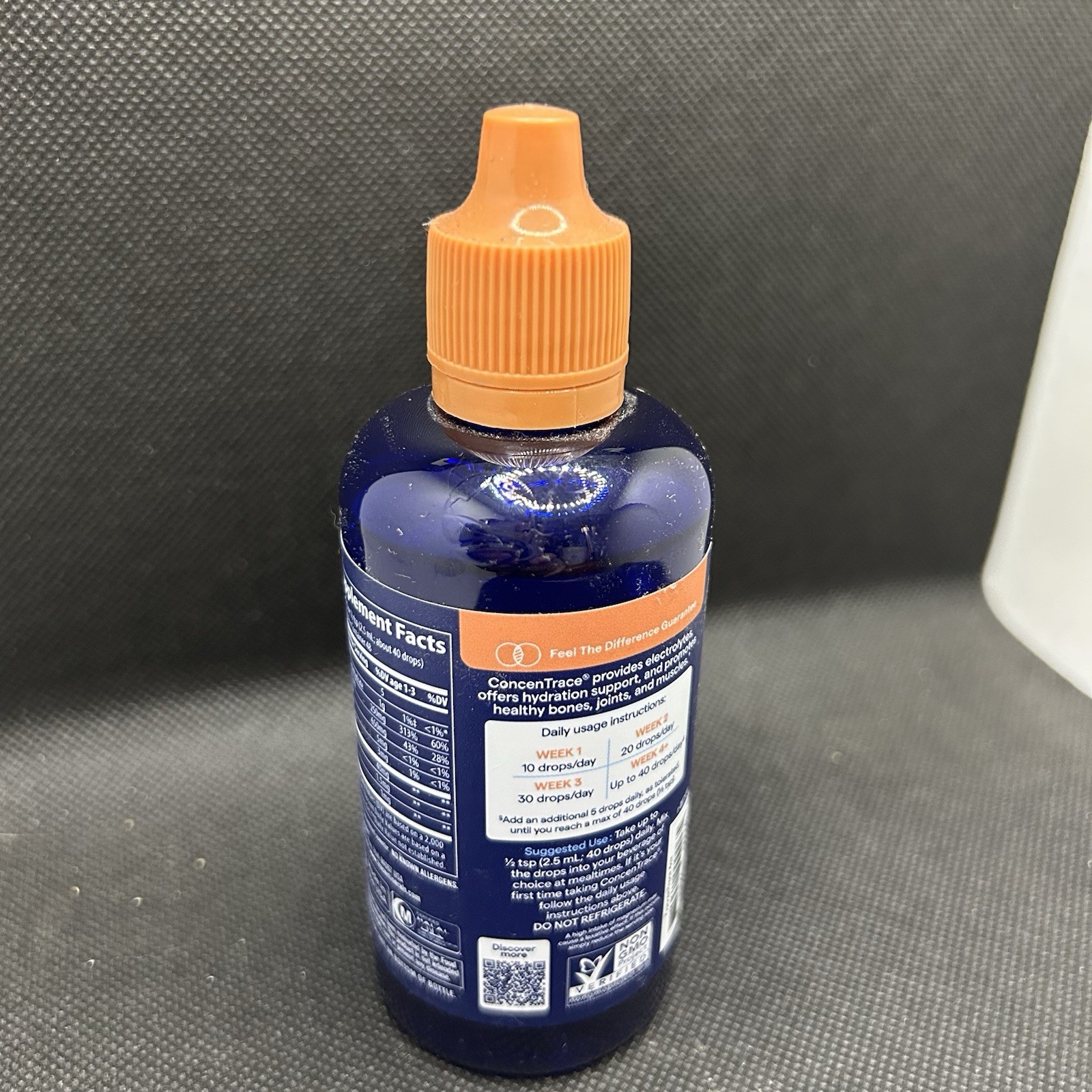 ConcenTrace Trace Mineral Drops, 4 fl oz (118 ml)
