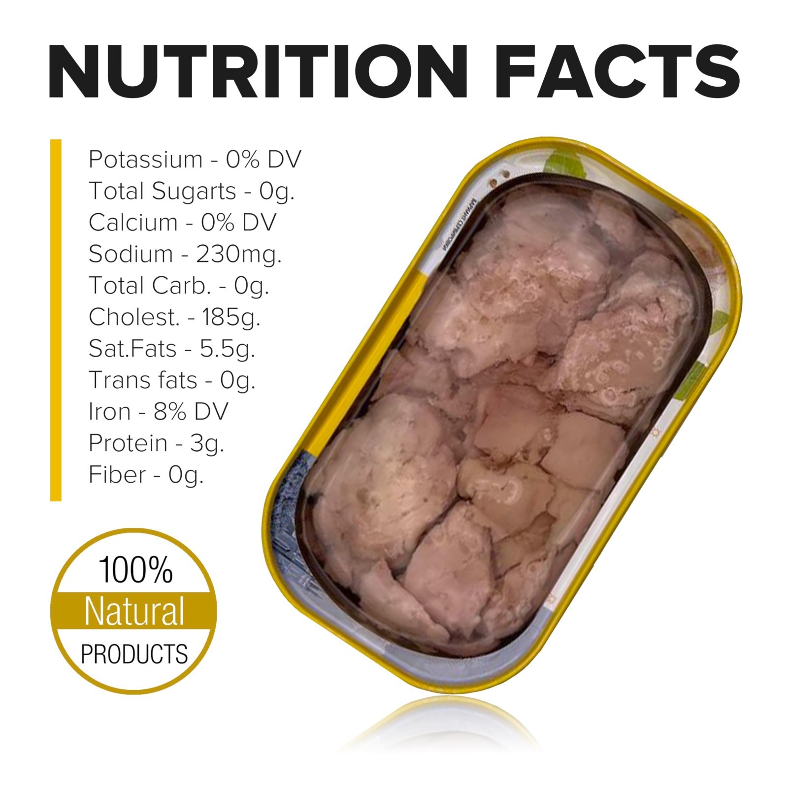 Premium Cod Liver in Own Oil 4.27oz – Rich Omega-3, Icelandic Delicacy, Pack of