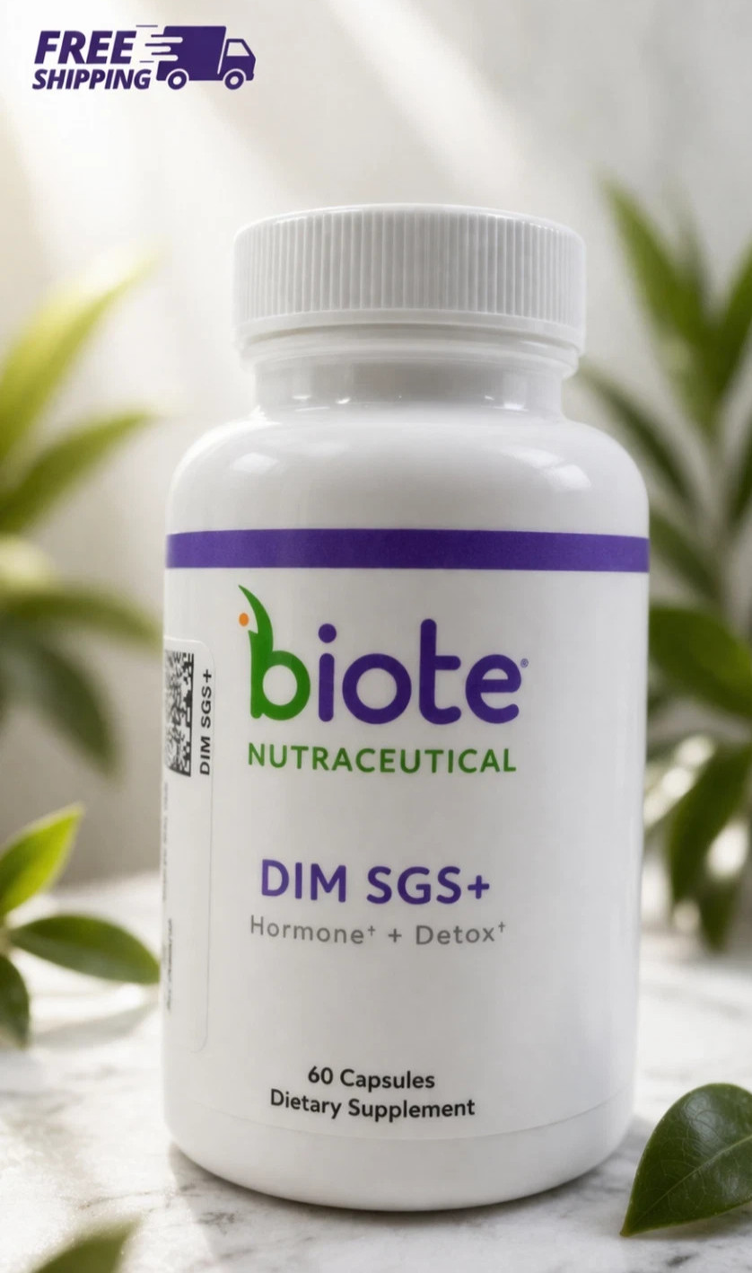 Biote Nutraceutical – DIM SGS+, Hormone + Detox – 60 Capsules