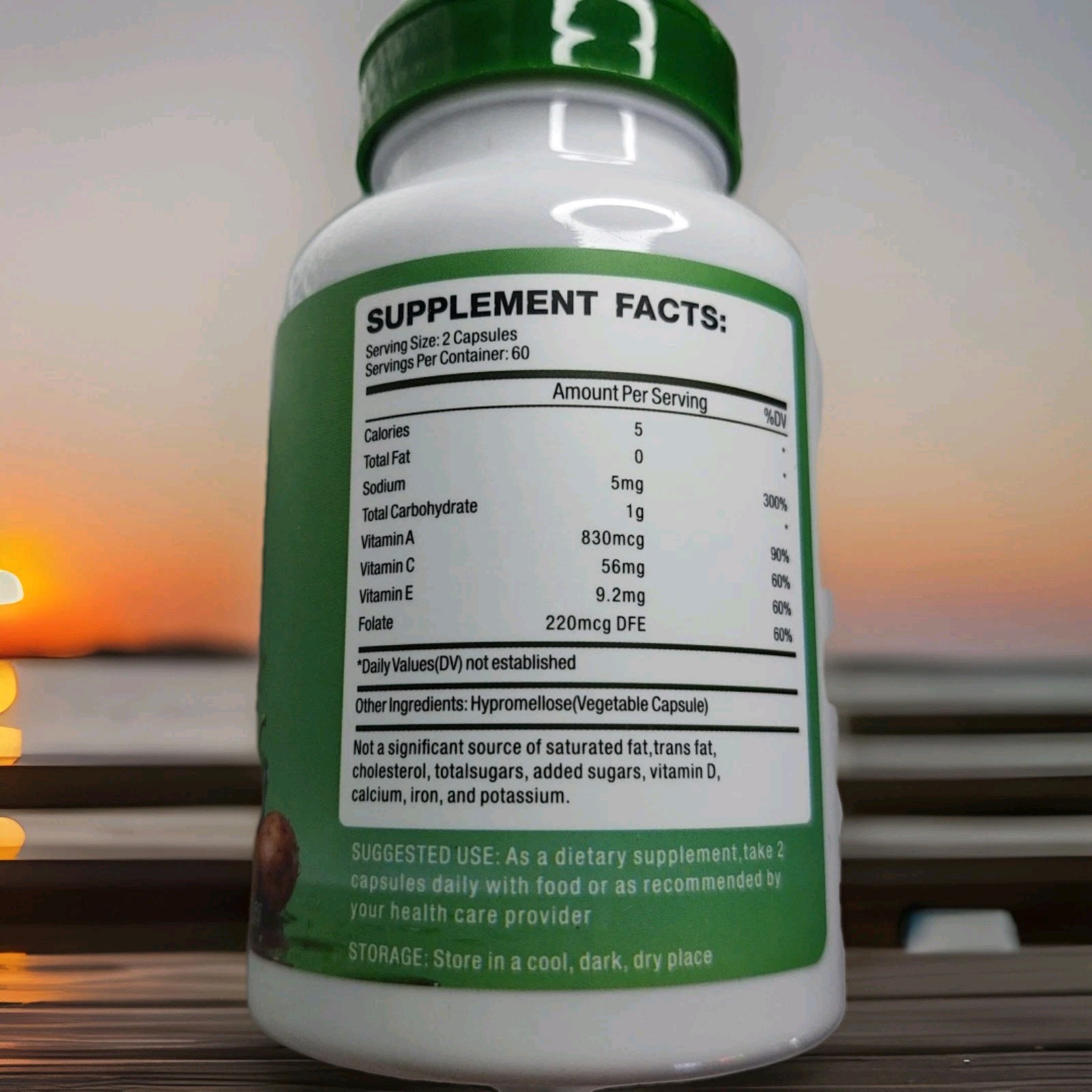 Whole Food 1 Fruits & 1 Veggies Supplement 120 + 120 EXP 11/27 Two Month Supply