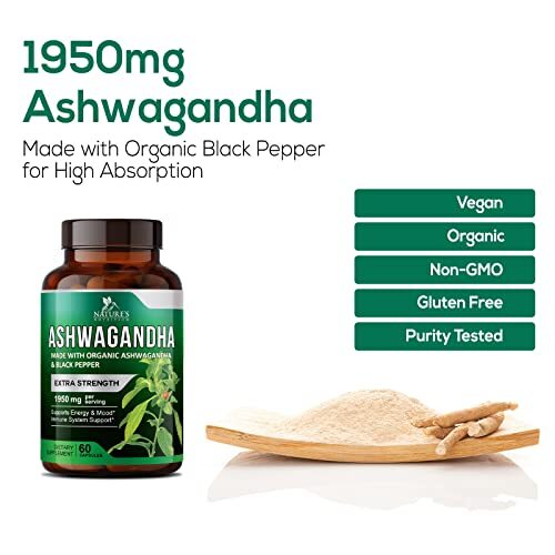 Ashwagandha Gummies w/Vitamin C Zinc for Sleep Stress Balance Calm Supports