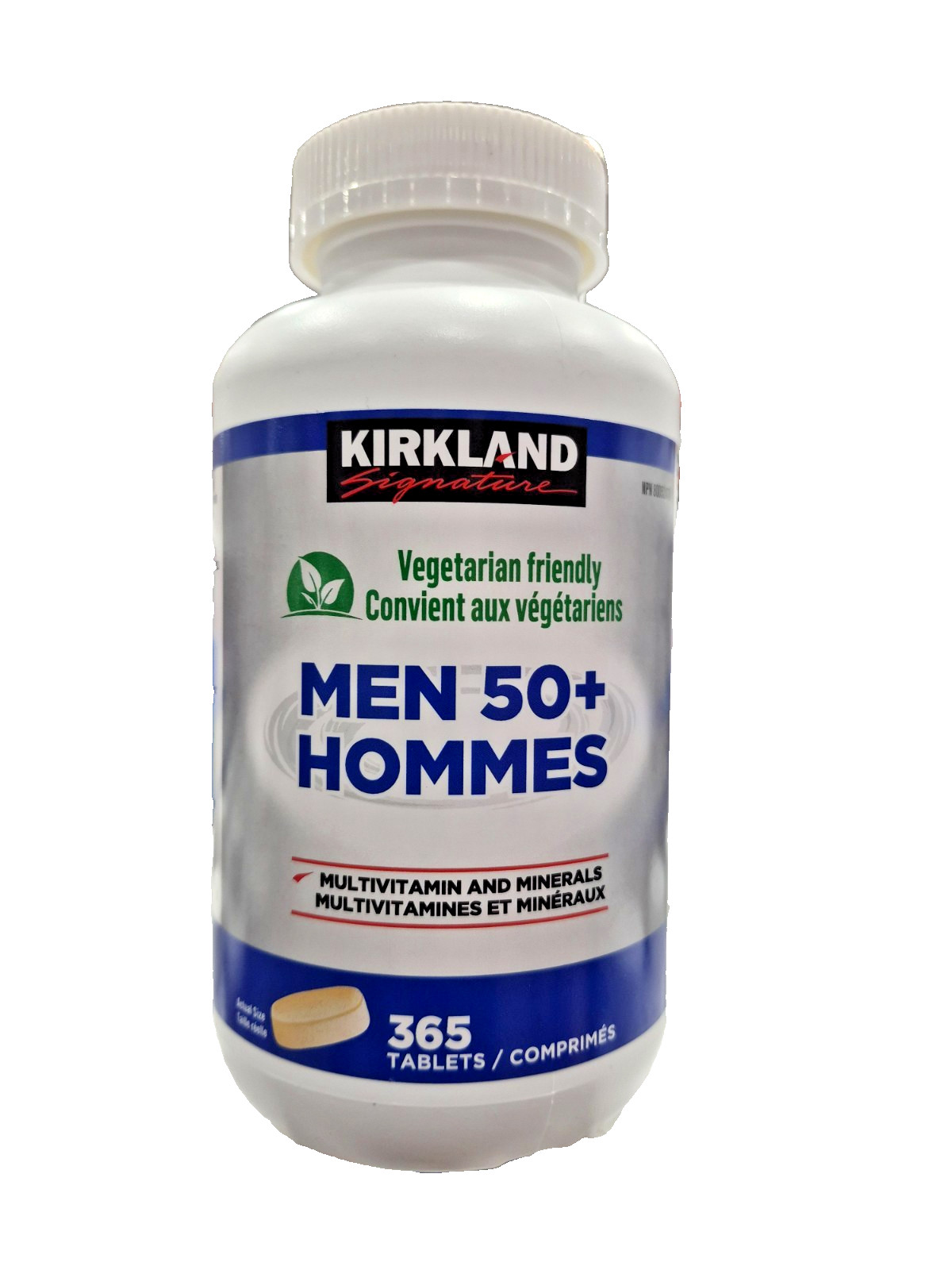 Kirkland Signature Men Multivitamin, 365 Tablets {Imported from Canada} no tarif