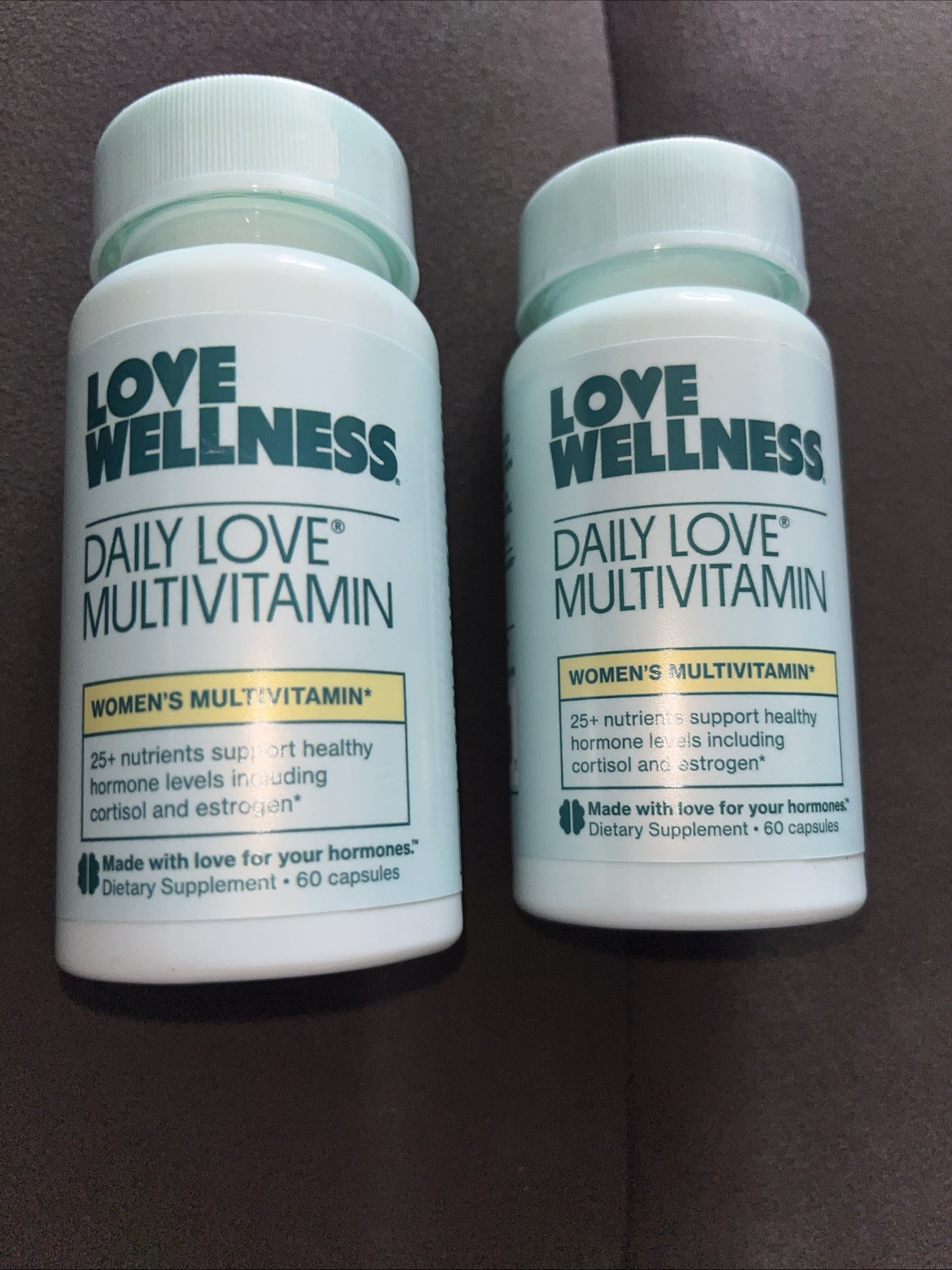 2x Daily Love Multivitamin for Women | Energy, Immune Stress Support 60 Capsules