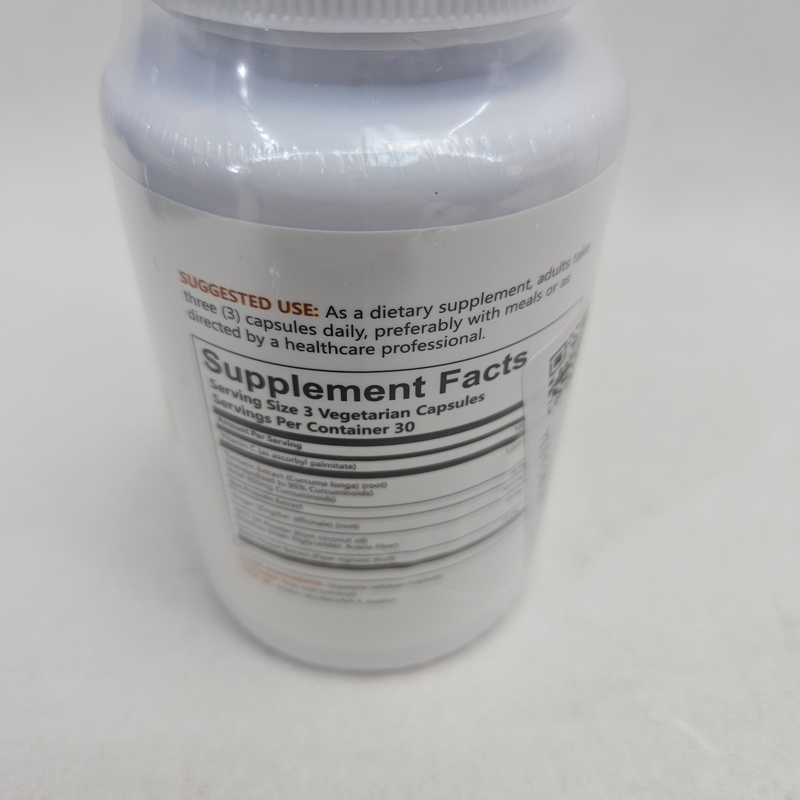 BioRoot Labs Turmeric Curcumin Supplement 1,000mg 95% Curcuminoids 90 pills NEW