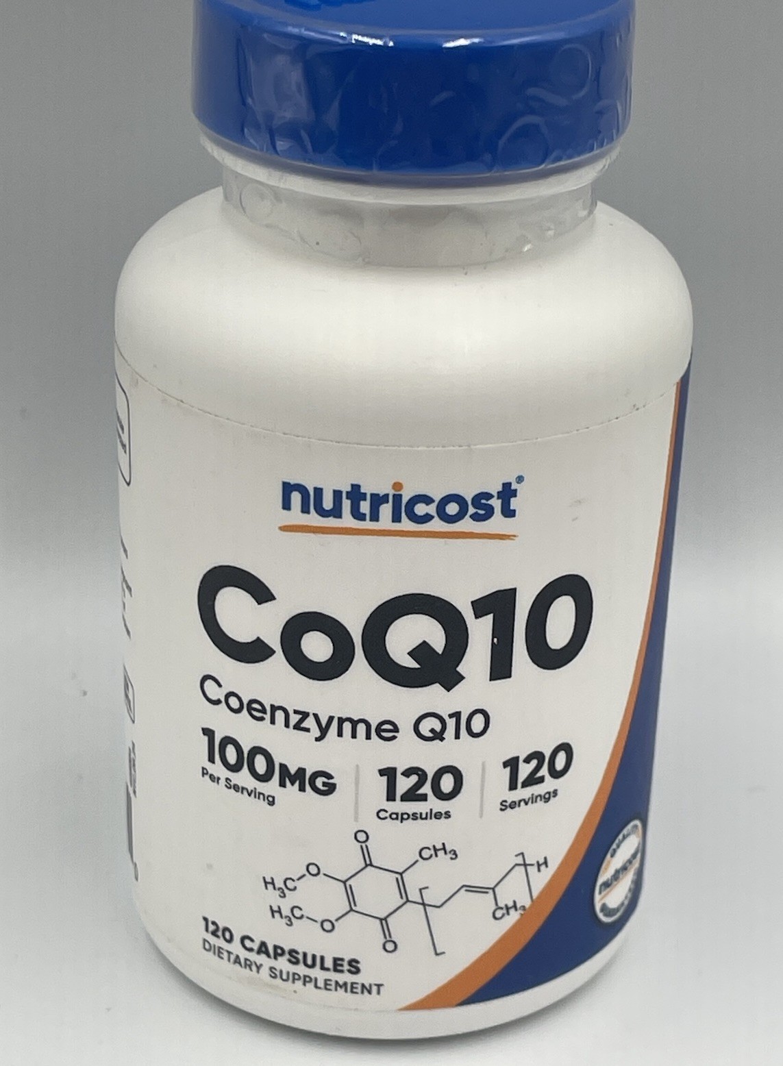 Nutricost CoQ10 100mg 120 caps **NEW SEALED** Exp 6/2028