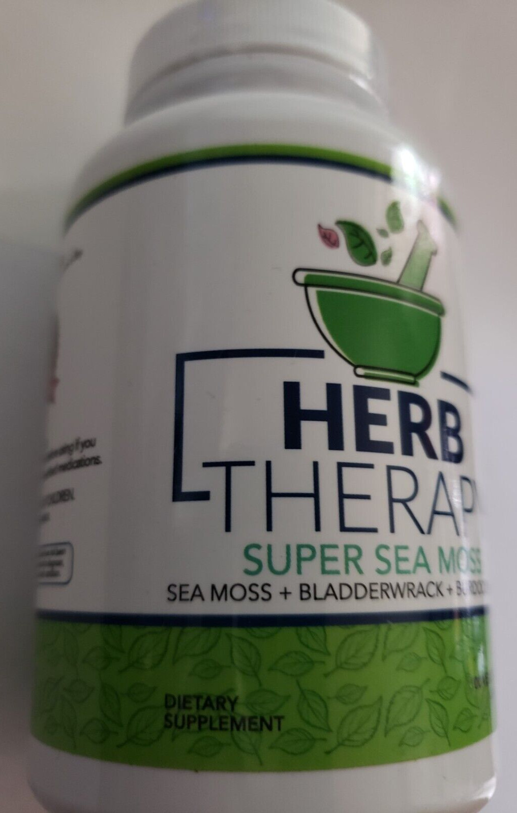 HERB THERAPY – Super Sea Moss – 100 Vegetarian Capsules – GMP Certified – 4/2024