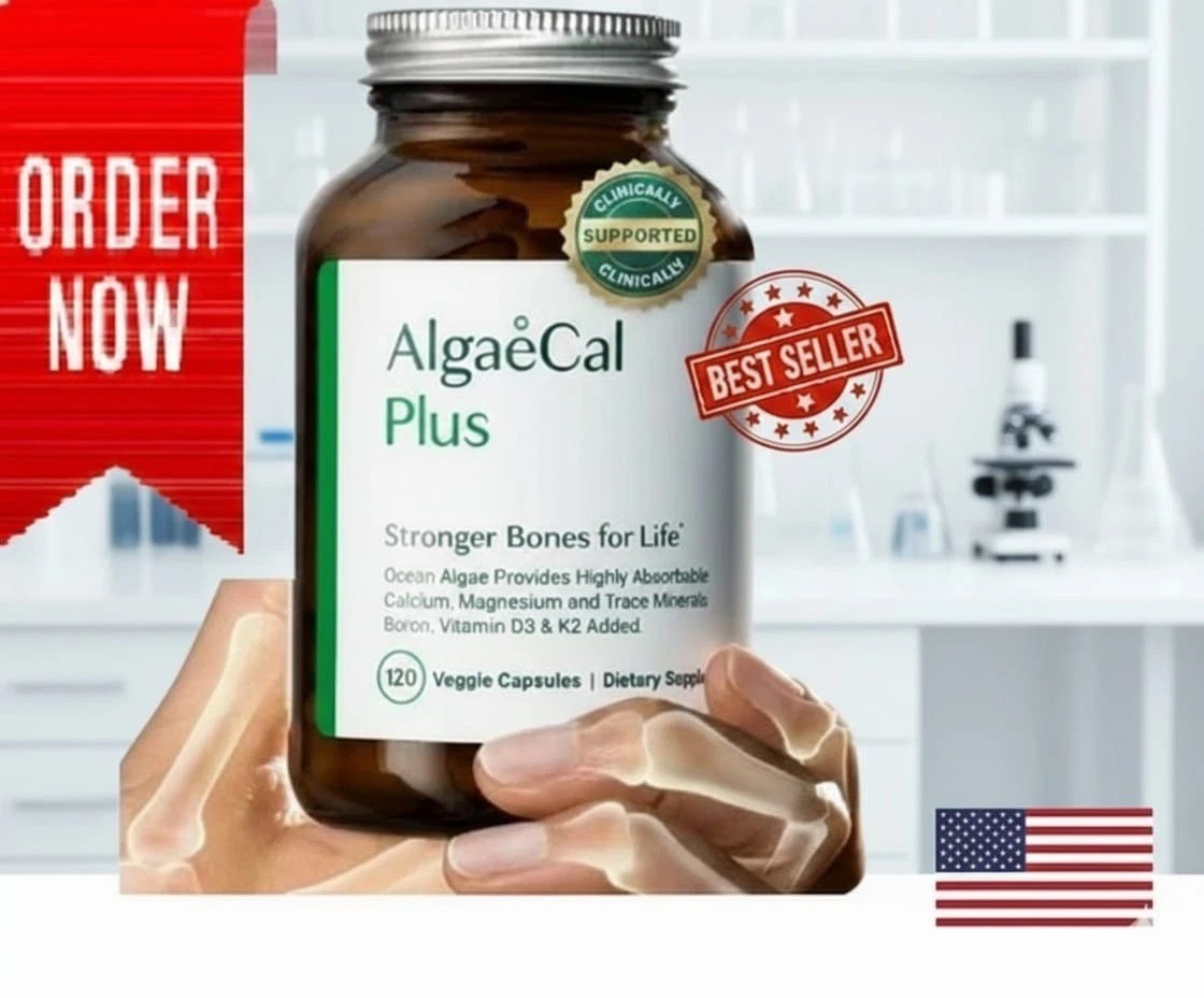ALGAECAL Plus – Plant Based Calcium Supplement- Vitamin D3 (720 mg)