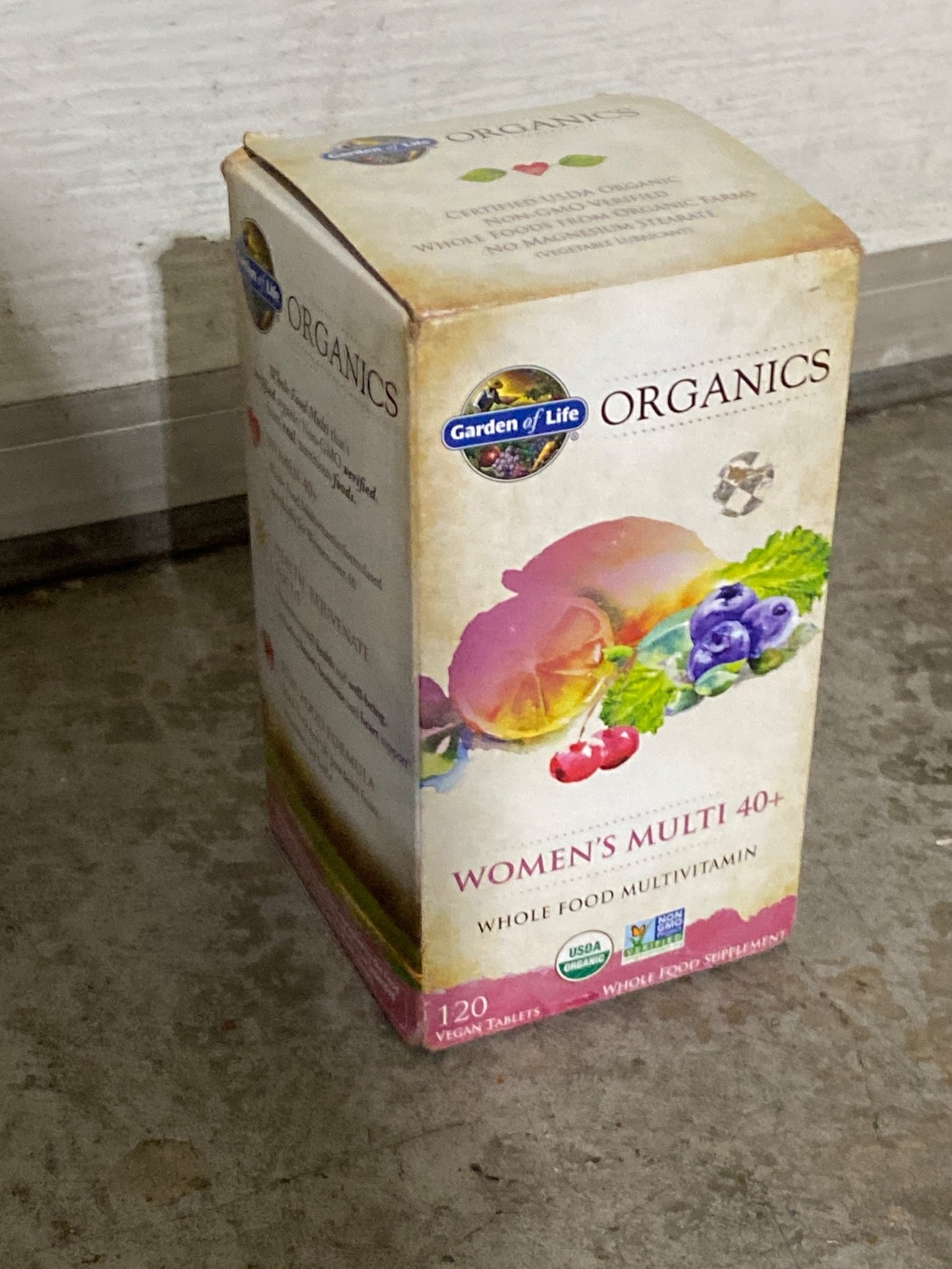 Organics, Women’s Once Daily, 120 Vegan Tablets