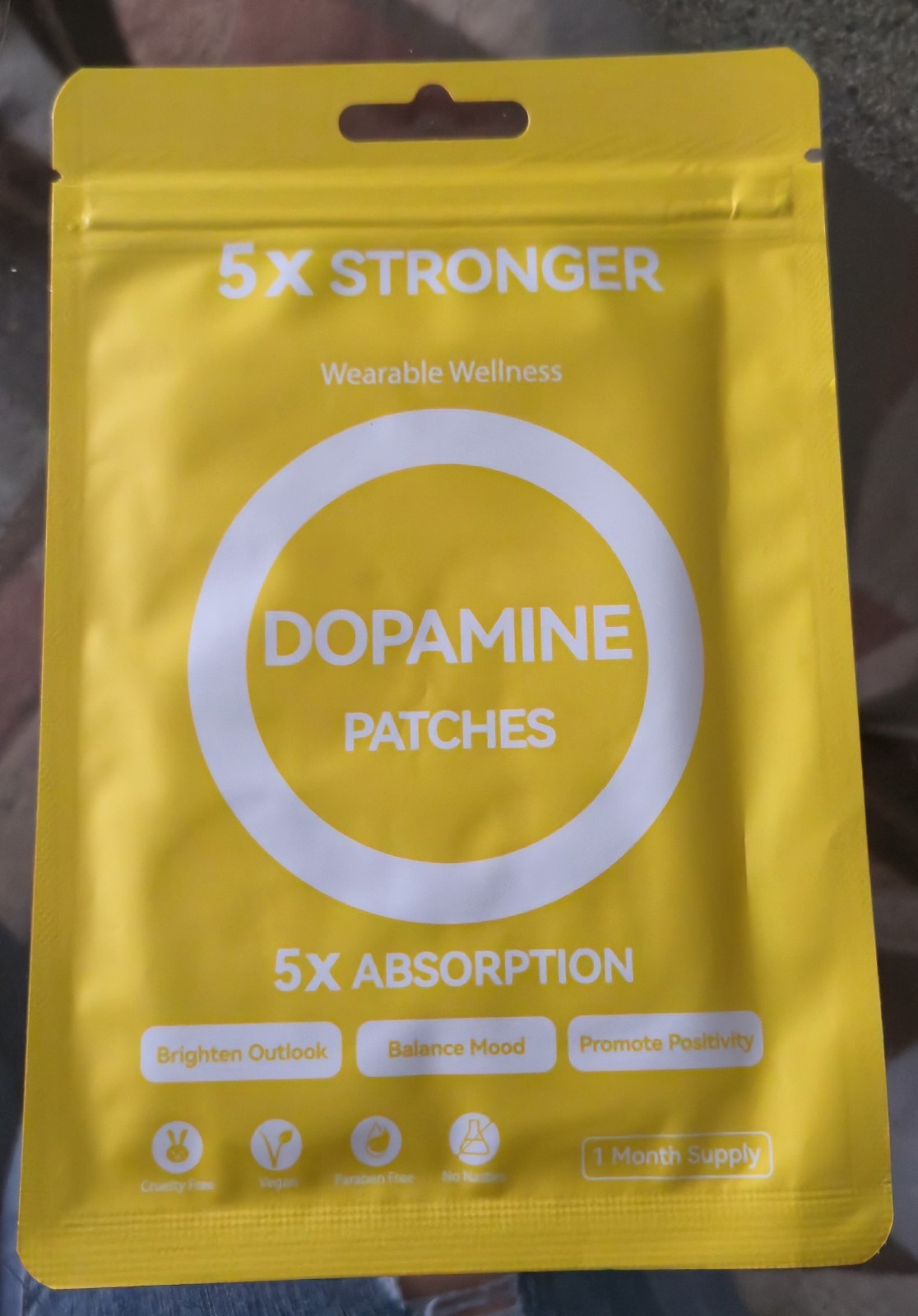 5xs Stronger Wearable Wellness Dopamine Patches 30ct Brand New