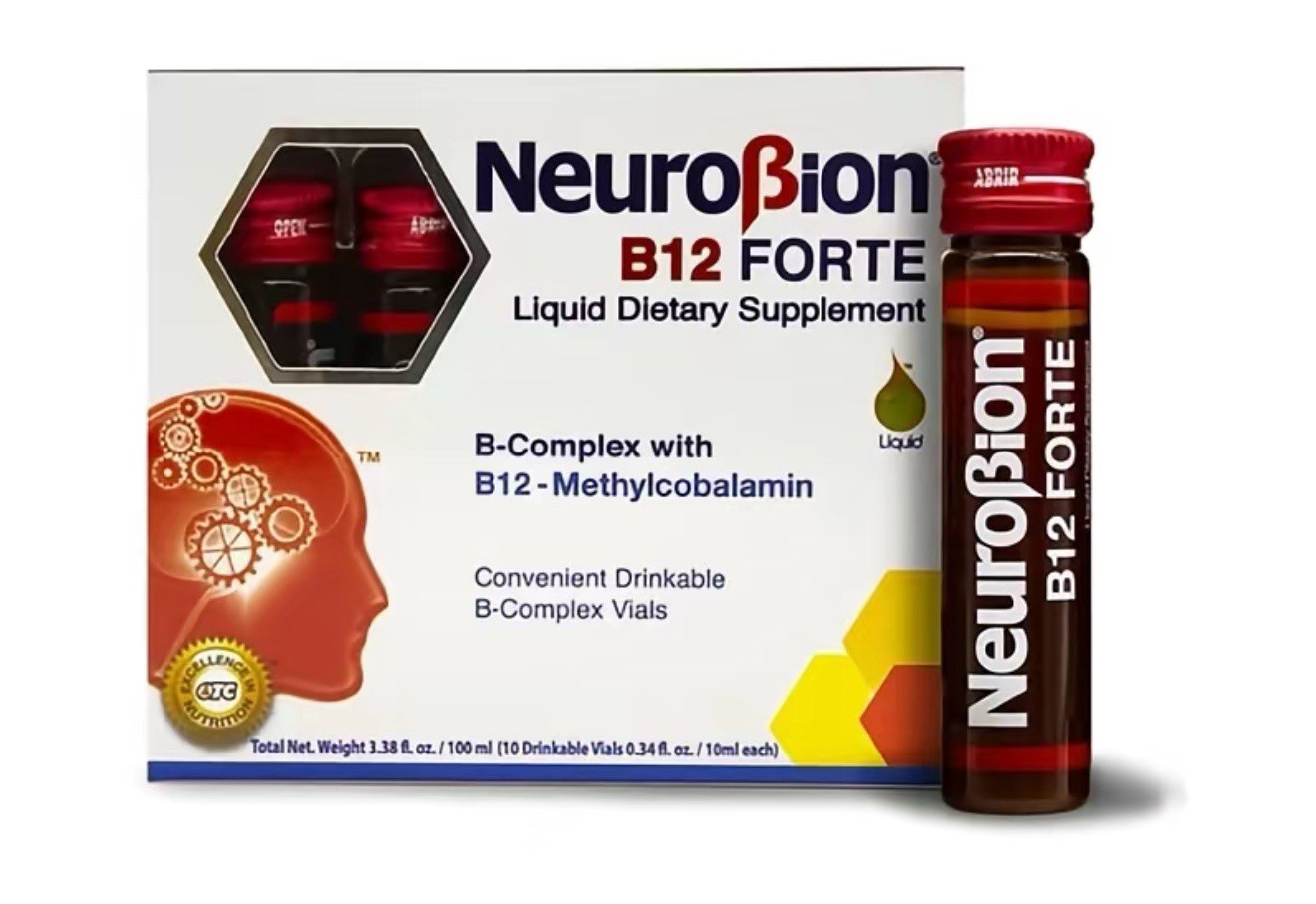 NEUROBION – B12 FORTE – LIQUID DIETARY SUPPLEMENT – 10 VIALS