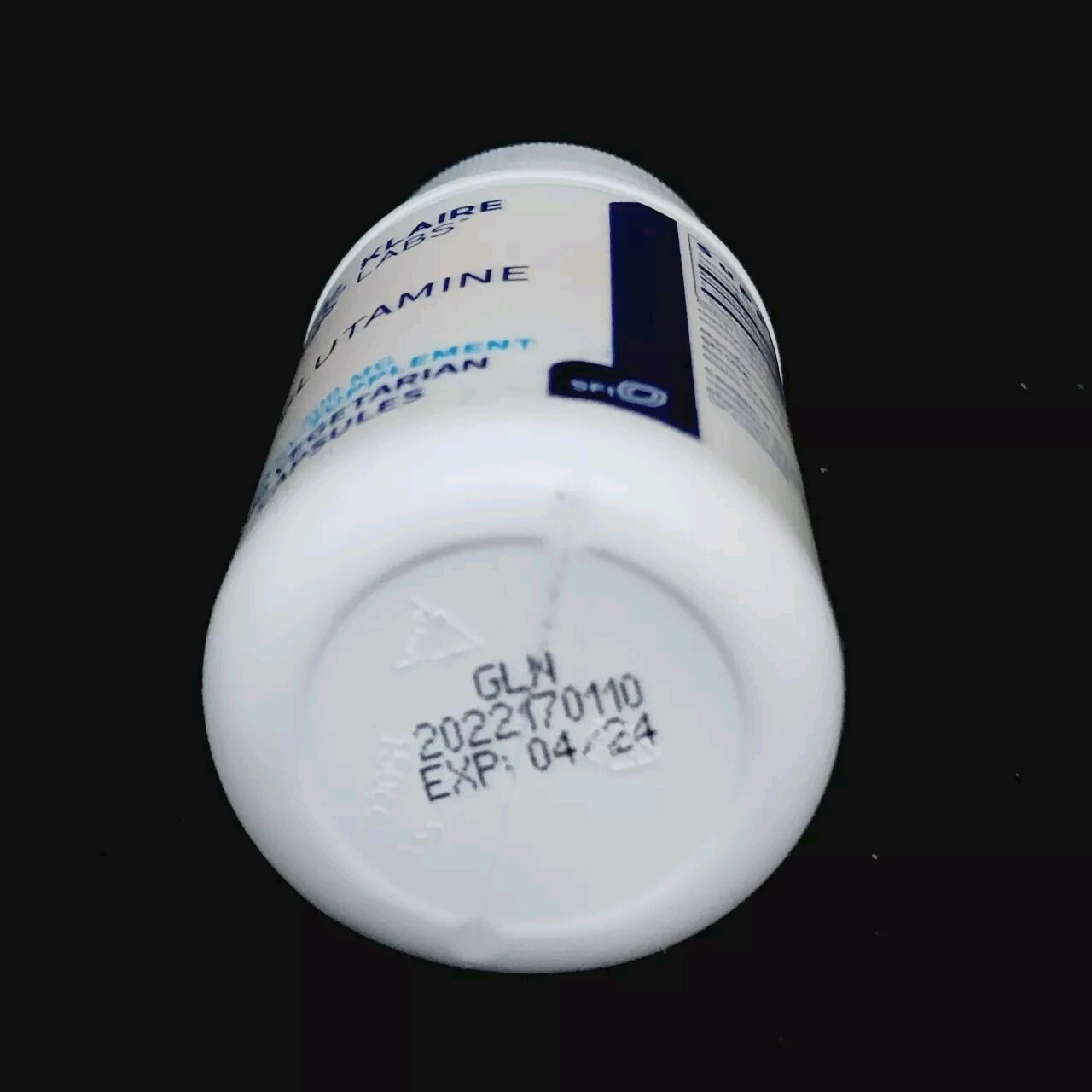 Klaire Labs L-Glutamine 500mg – Muscle & Gut Support – 100 Caps Each EXP:04/2024