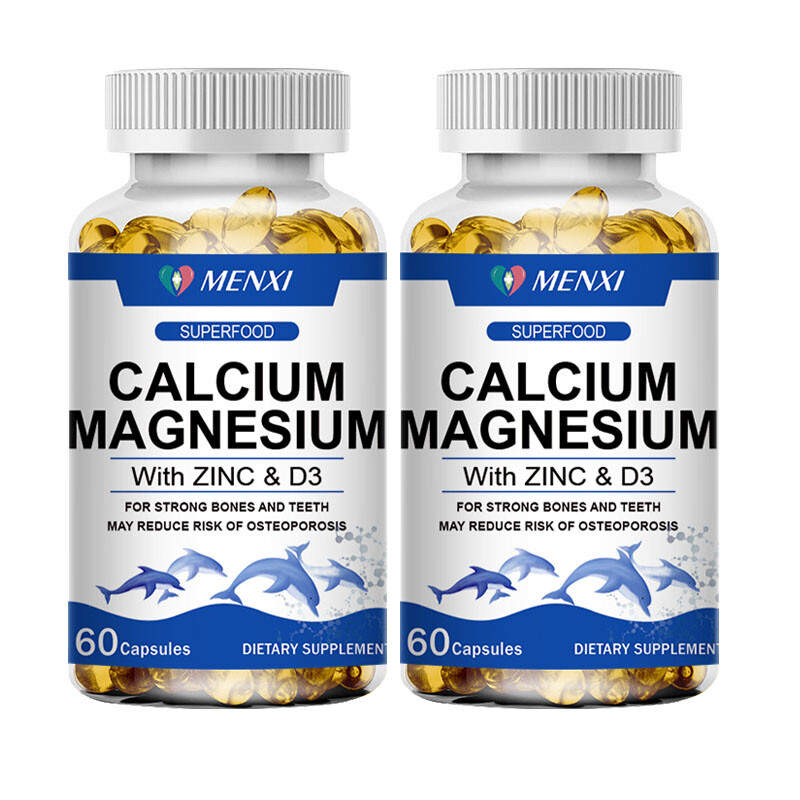 Magnesium, zinc and vitamin D3 Capsule | Supports bones, muscles, heart, nerves