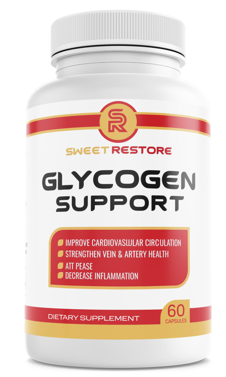 Sweet Restore Glycogen Support Blood Health Support Supplement 60 Capsules