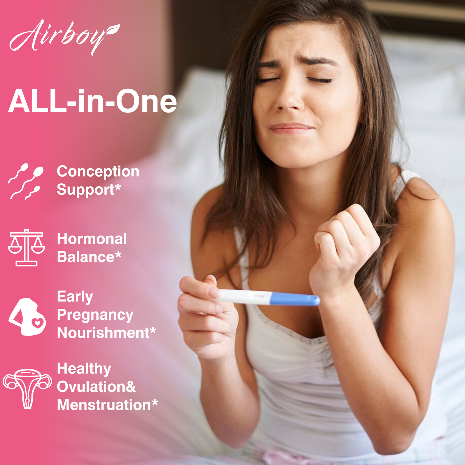 Female Fertility Support – Support Balance Hormones, Regulate Menstrual Cycles