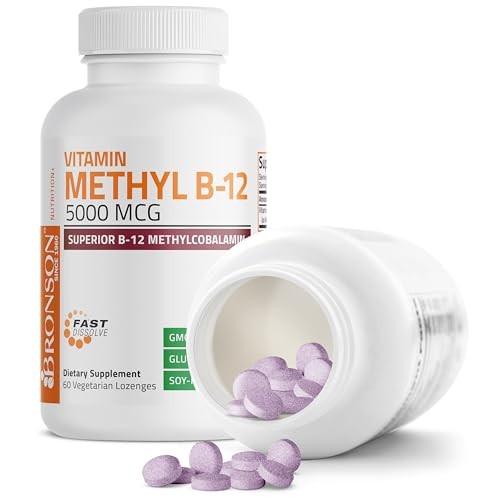 Methyl B12 Vitamin Energy Brain Support Lozenges