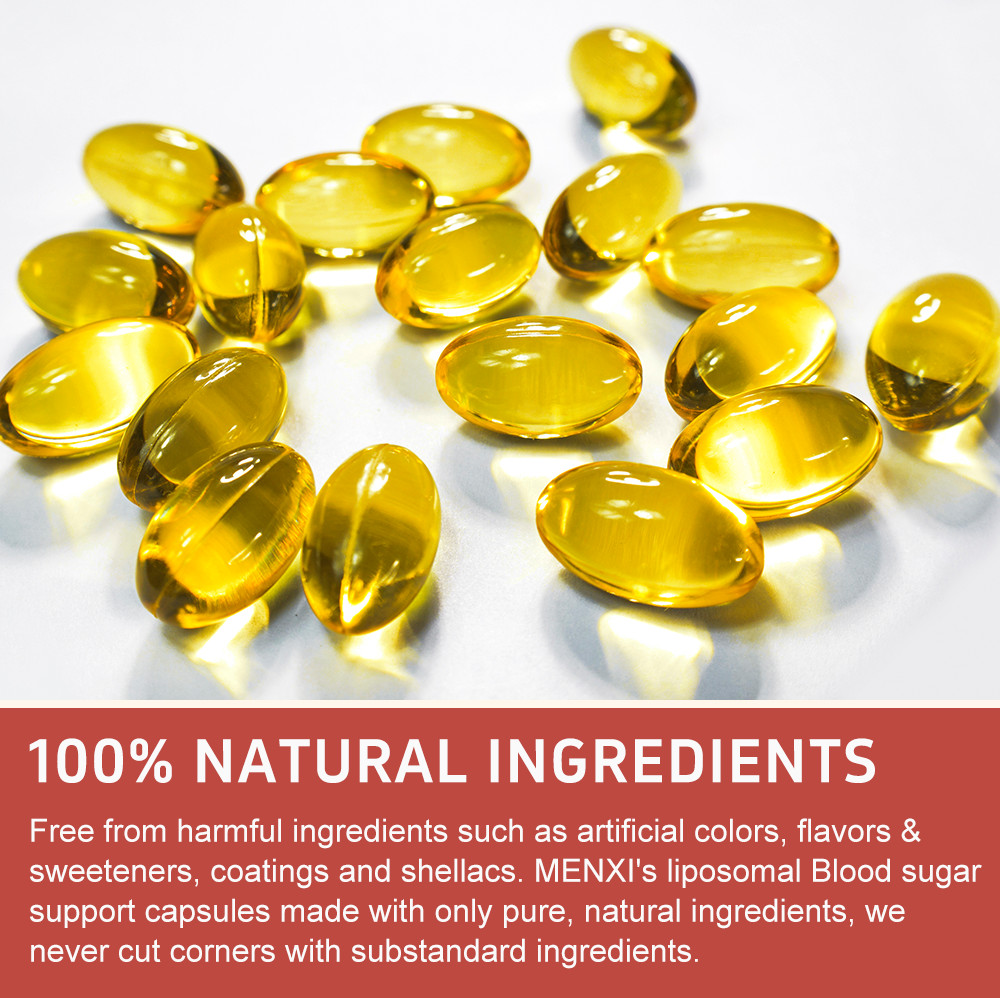 Blood Balance Capsules – Blood Sugar Support & Blood Pressure Supplement 60Pills