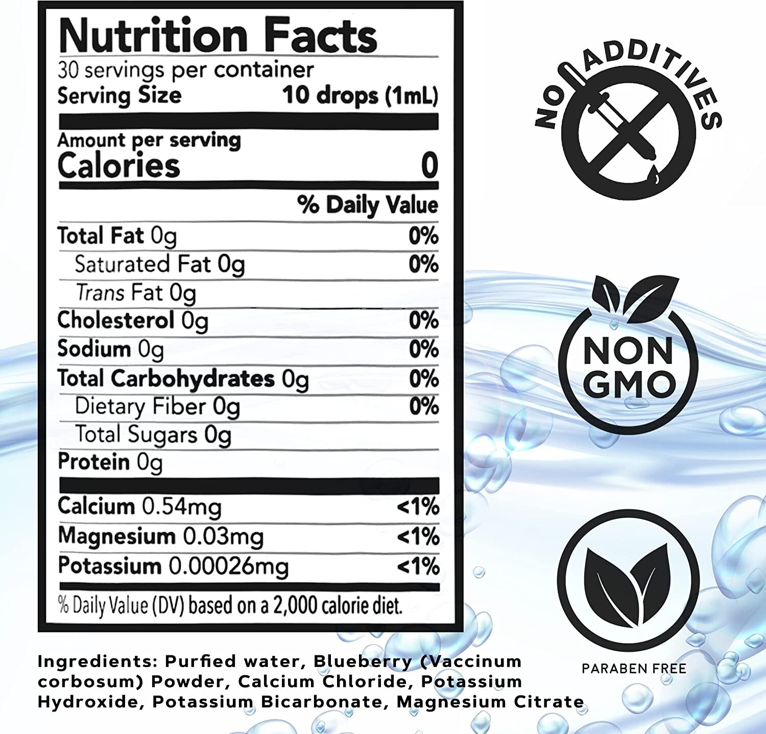 Niwali Alka Lizer Antioxidants Alkaline Mineral Drops 1Oz, Electrolyte Water,ph