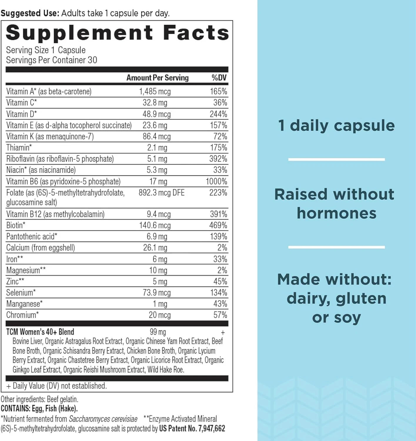 Ancient Multi Women’s 40+ Once Daily Vitamin Supplement 30ct