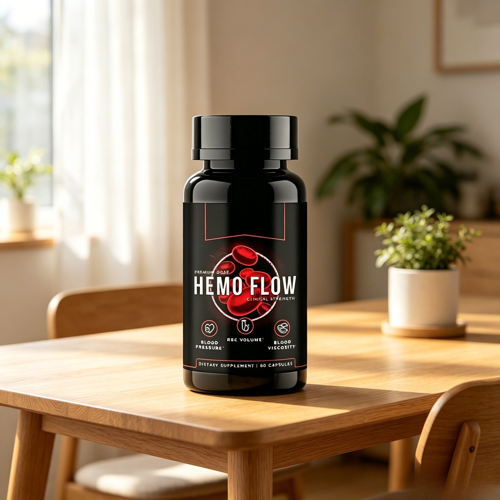 Leviathan 1Pcs Nutrition Hemo Supplement Flow Nattokinase with forNitric Oxide.