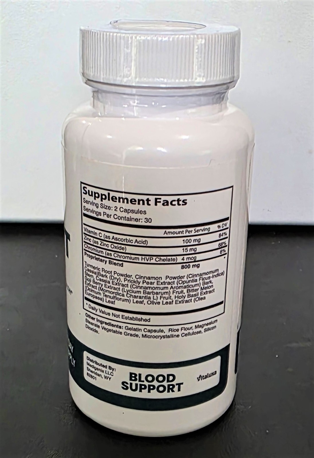 Vitaluxa Healthy Flow Blood Support| 60 capsules| Exp: 8/2027