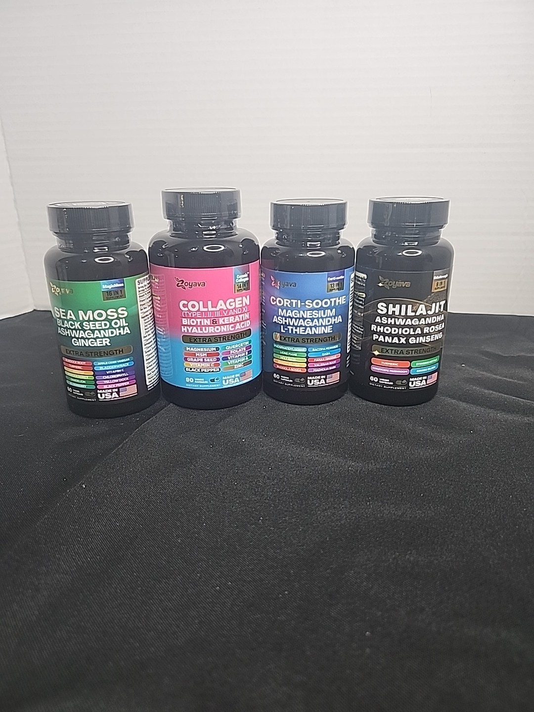 Zoyava Quadruple Supplement Bundle For Men And Women Pack Of 4