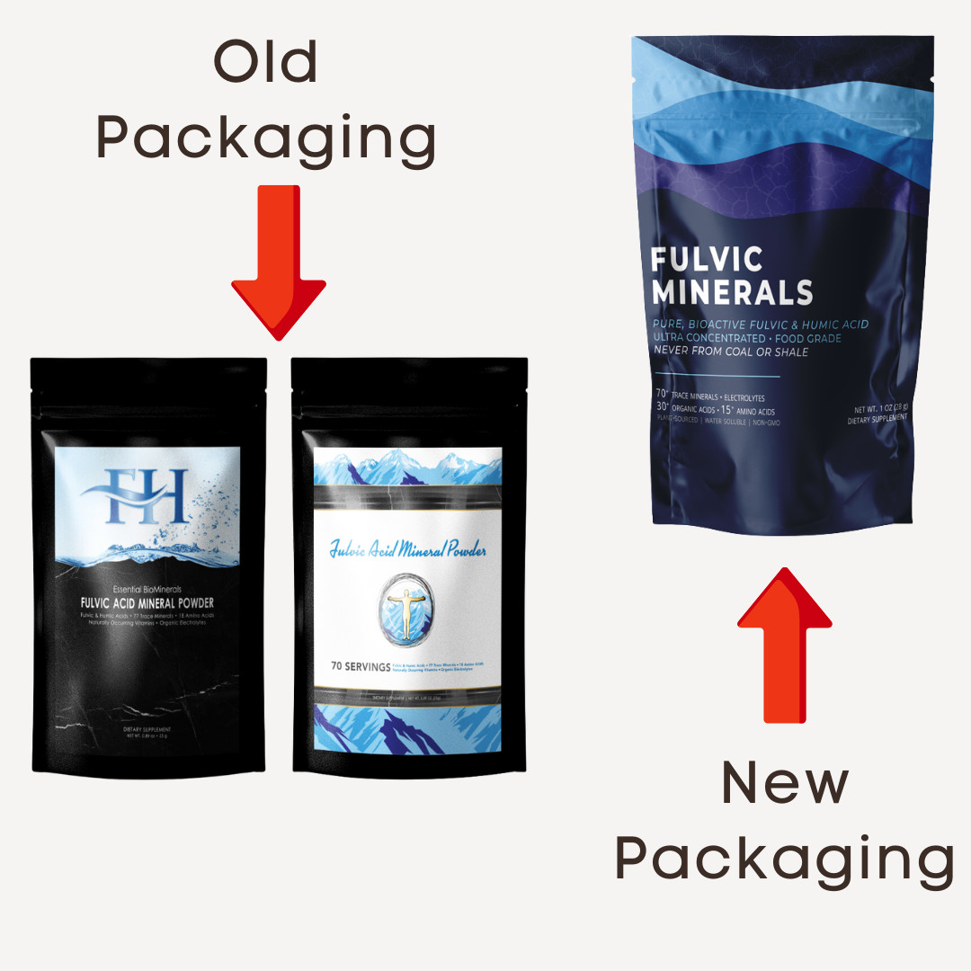 Organic Fulvic Acid Mineral Powder – Chelates Heavy Metals And Body Toxins