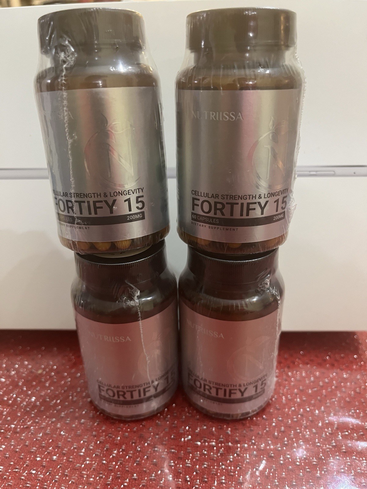 Nutrissa Fortify 15 60 Capsules Exp 6/28 Lot Of 4 Bottles