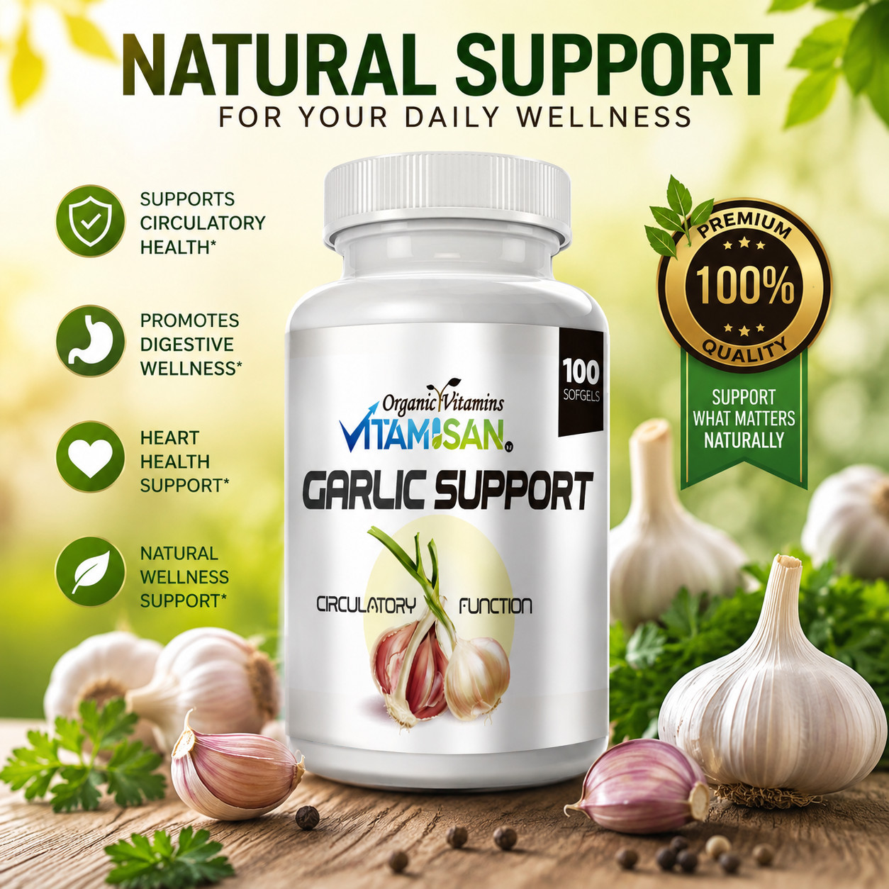 Garlic Reducir Low Colesterol support Presion weight loss ajo