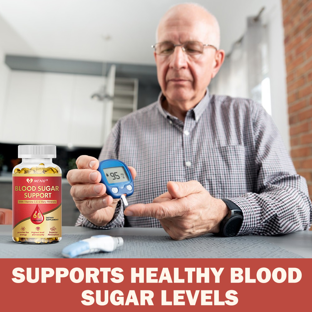 Blood Balance Capsules – Blood Sugar Support & Blood Pressure Supplement 60Pills
