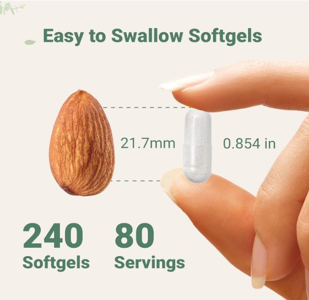 Micro Ingredients Multi Collagen Pills for Women & Men, 240 Capsules