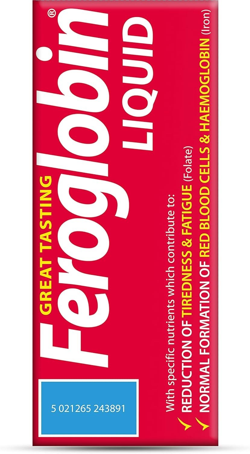 Organic Liquid Supplement 500ml Iron B12 Vitamins Tasty for All Ages