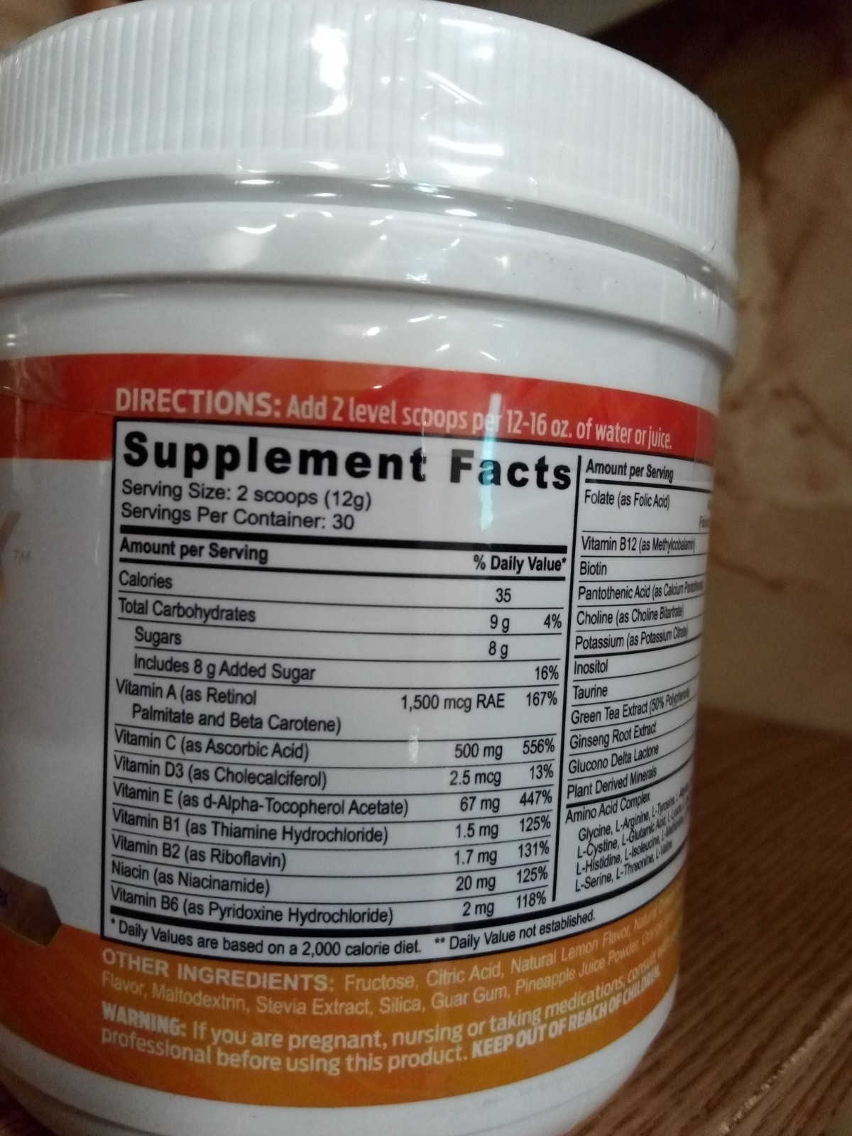 Youngevity Reboundfx Canister (360G) Clean Energy Citrus Punch (3pk) 119.90