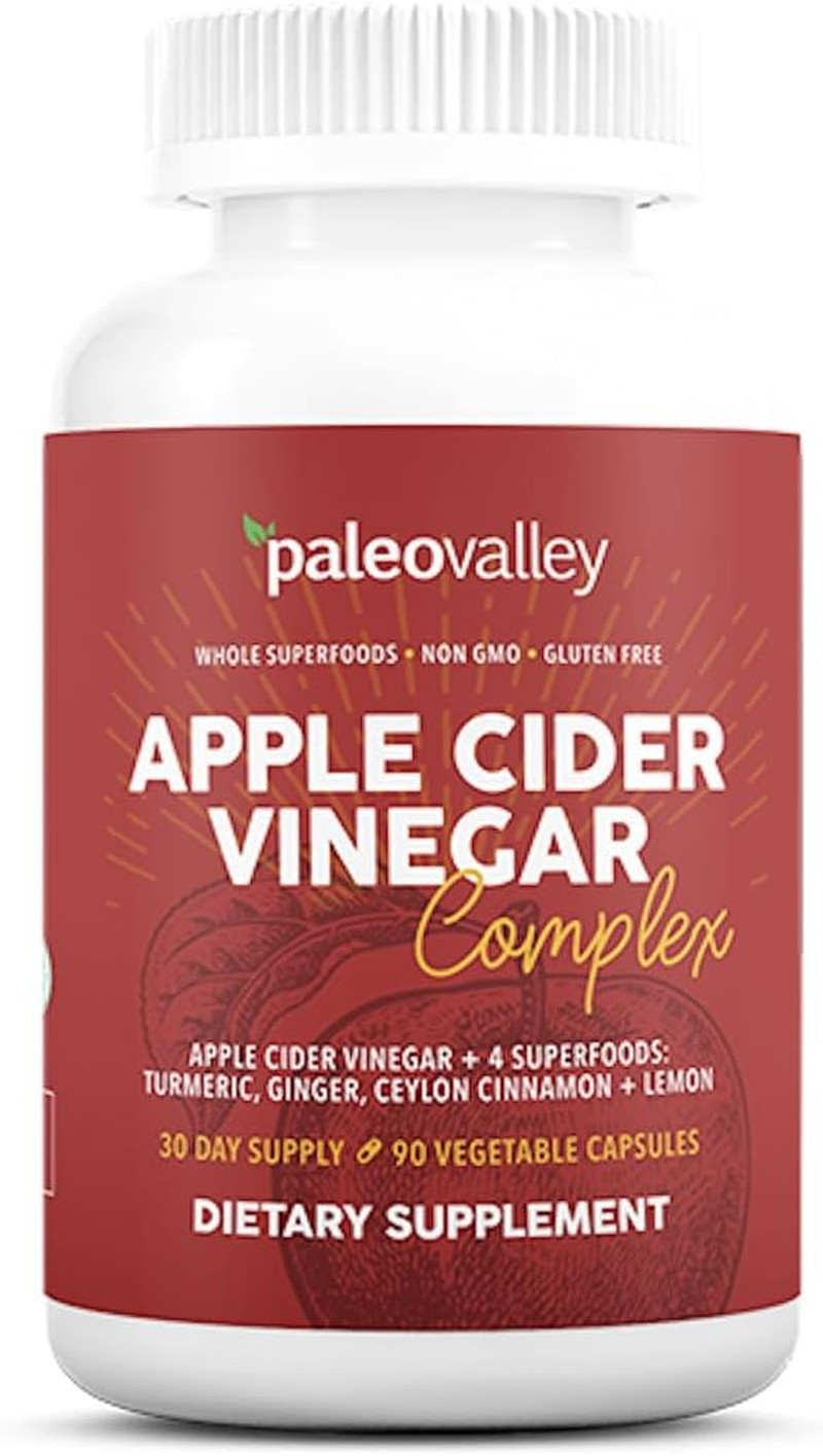 Apple Cider Vinegar Complex with Superfoods – Turmeric, Ginger, Ceylon Cinnam…