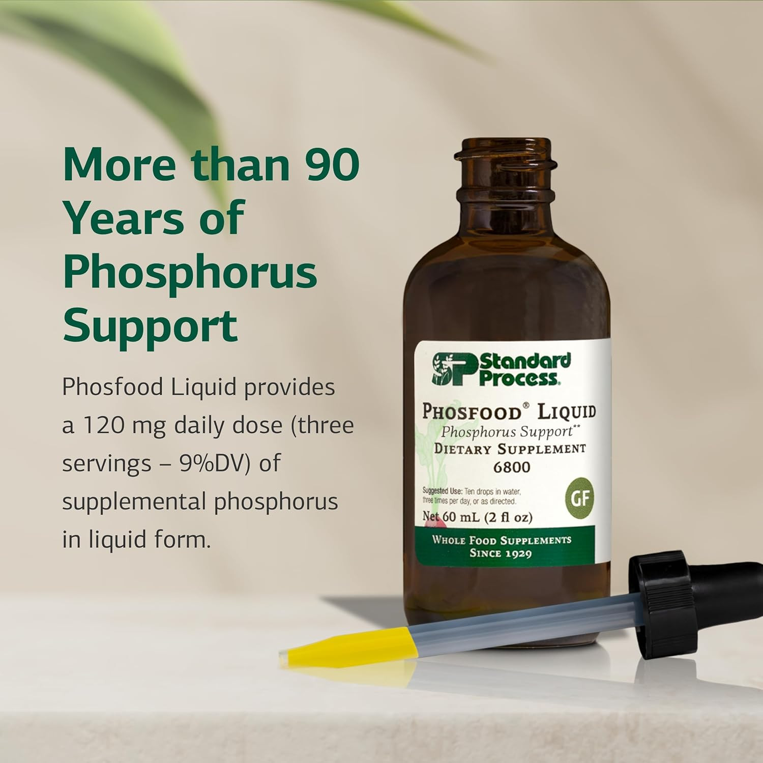 Phosfood Liquid – Phosphorus Supplement for Nutritional Balance – Gluten-Free…