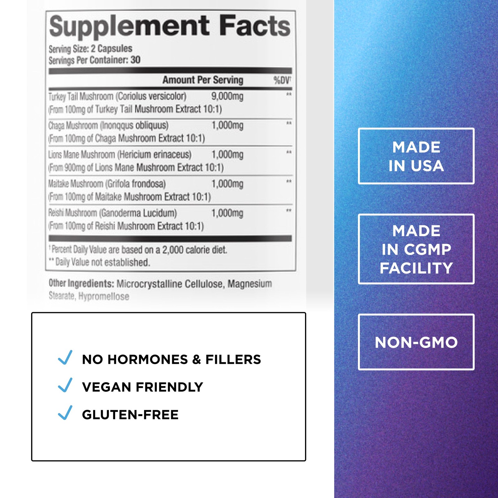 DR. EMIL NUTRITION Mushroom Supplement HighPotency Formula for Focus, Clarit…
