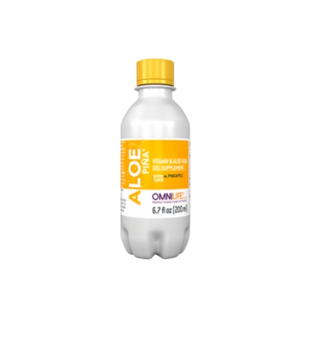Aloe Piña Omnilife ( 24 Unidades ) que contiene aloe vera orgánico y vitamina E