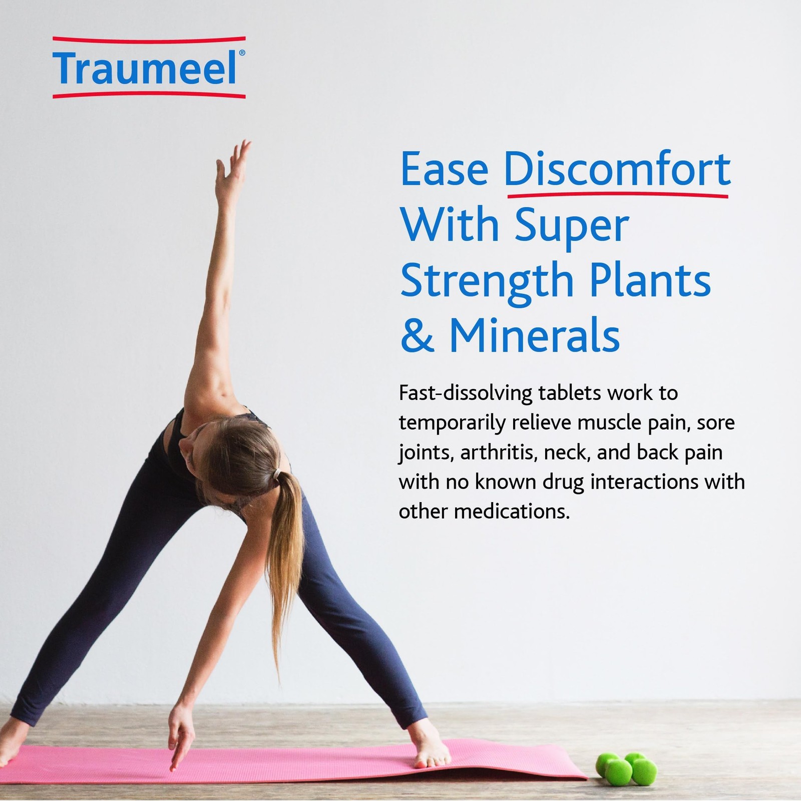 Traumeel Homeopathic Arnica + 13 Active Ingredients for Muscle, Joint, Back, …