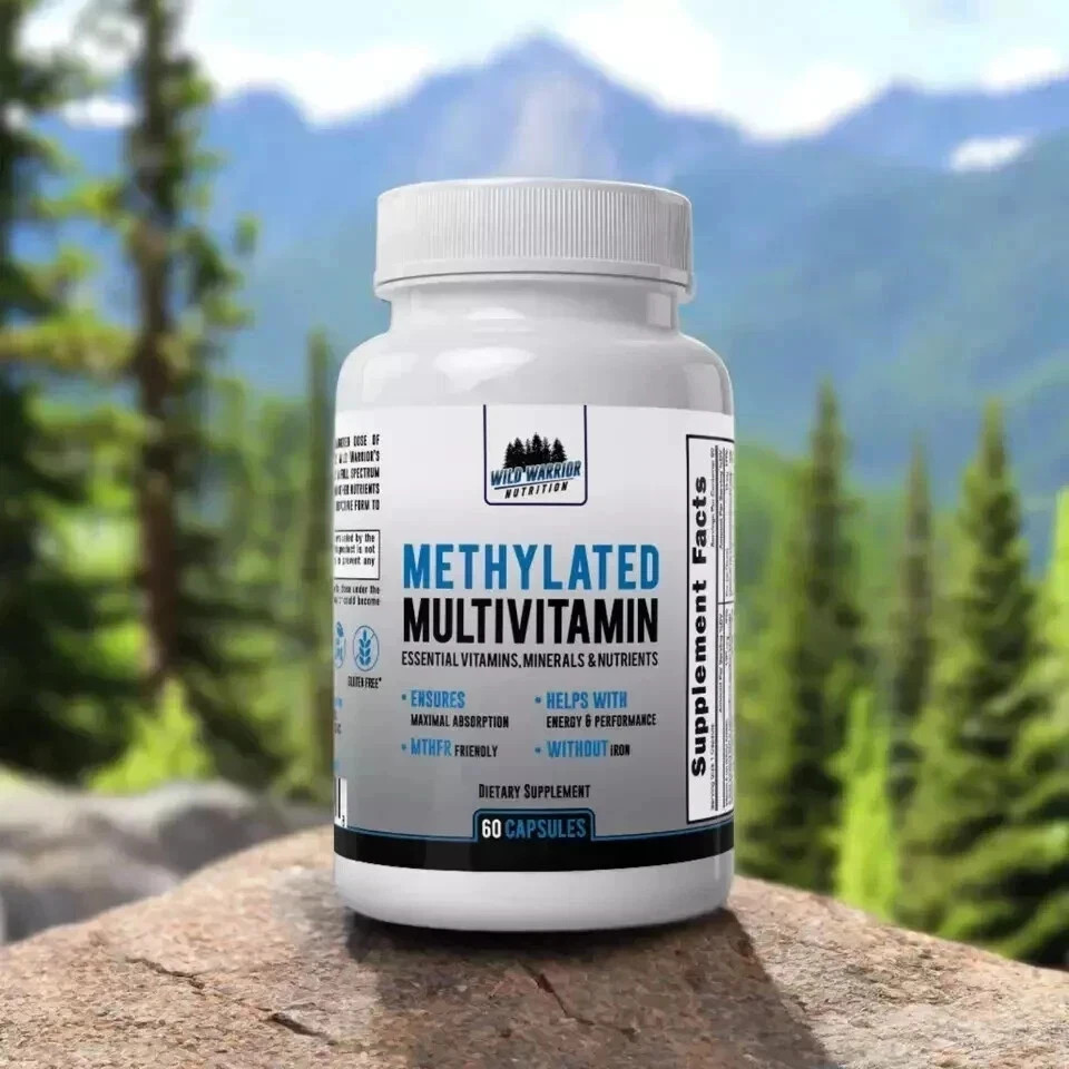 Methylated Multivitamin for Adults – Without Iron + Active B12, ( Pack of 1 ).