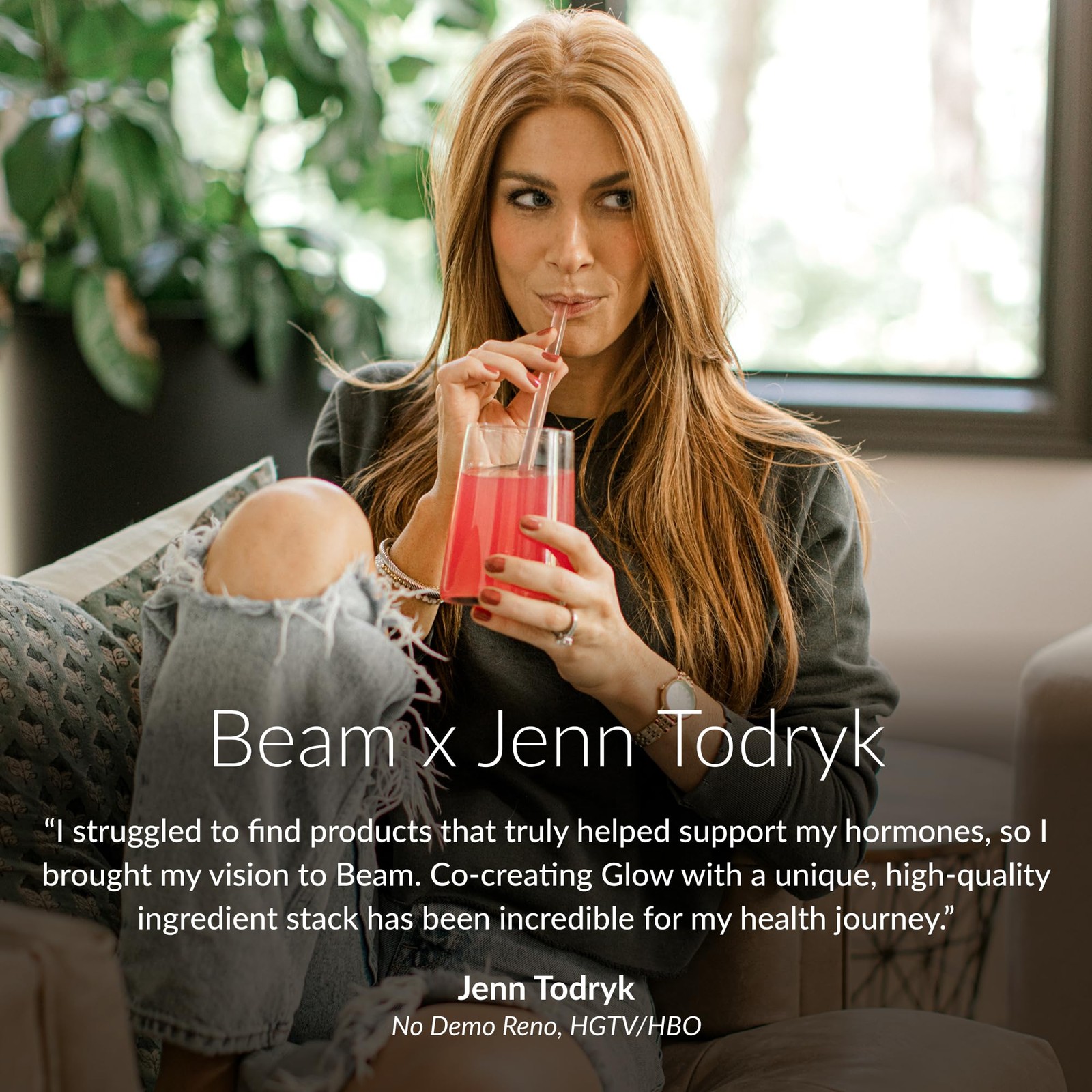 Beam Glow Hormone Balance Supplement for Women – Cortisol 15 Servings