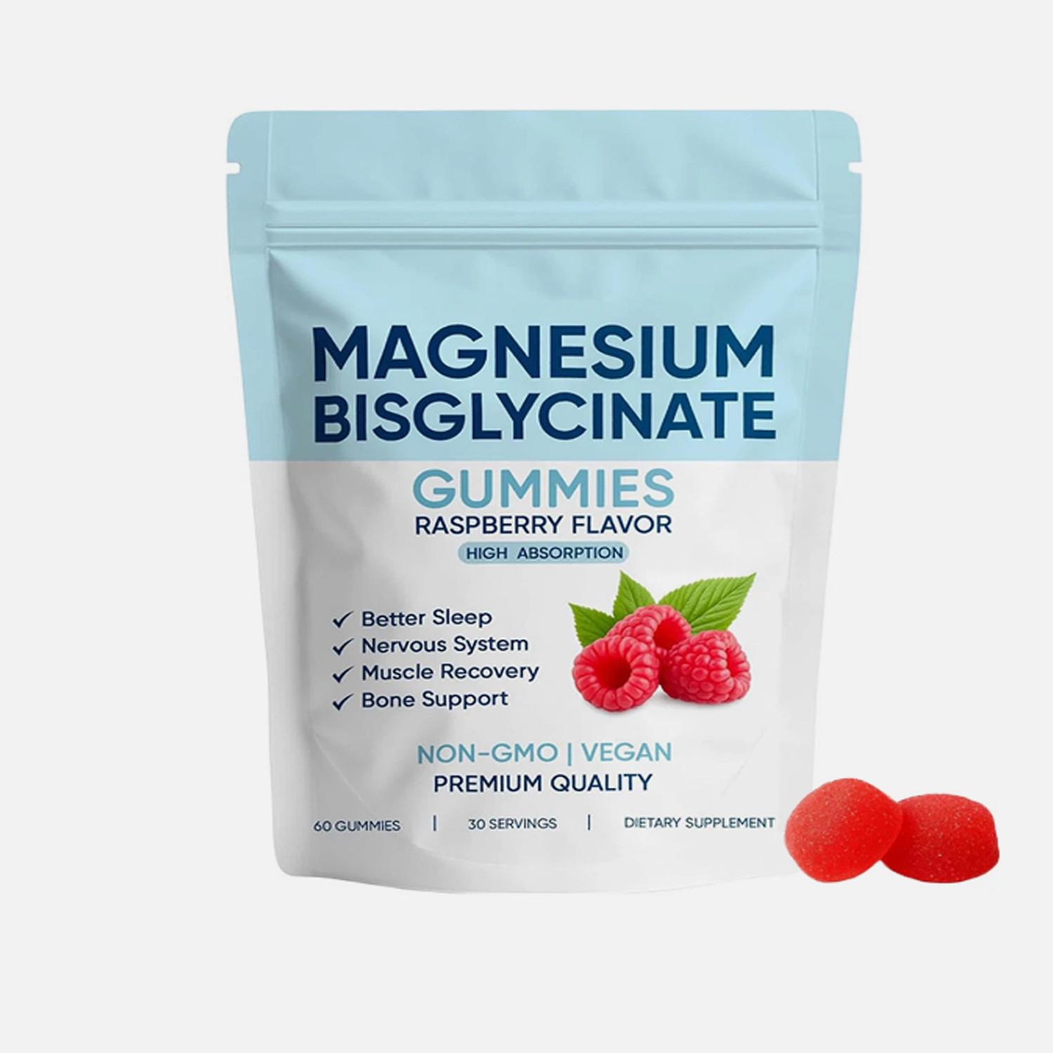 Spnutrition Magnesium Bisglycinate Gummies Relax Muscles Improve Sleep