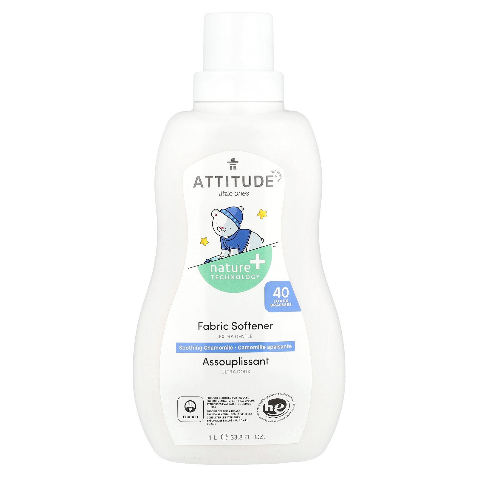 Nature + Technology™, Little Ones, Fabric Softener, Soothing Chamomile, 40