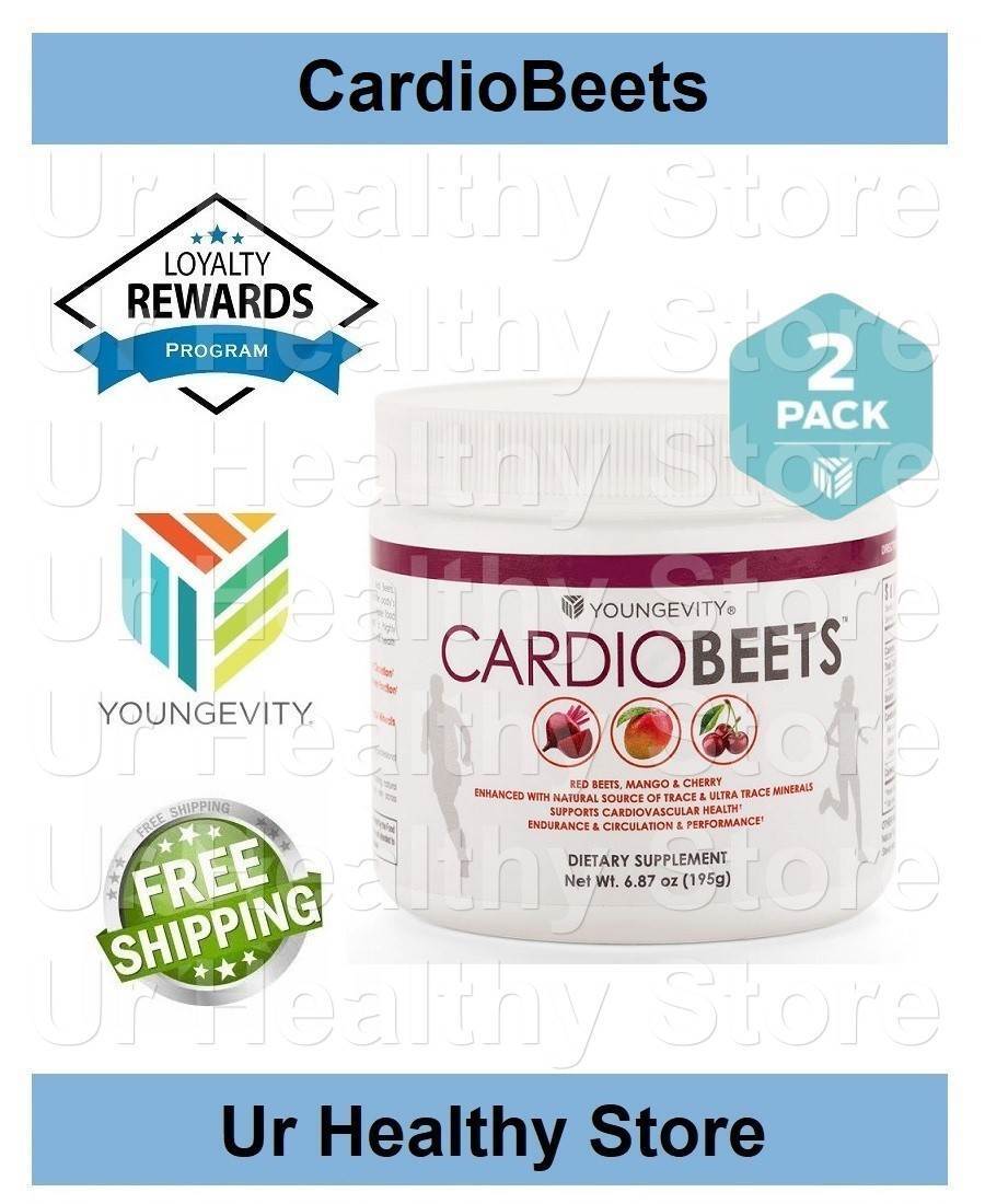 CardioBeets Canister 195g [2 PACK] Youngevity Cardio Beets **LOYALTY REWARDS**