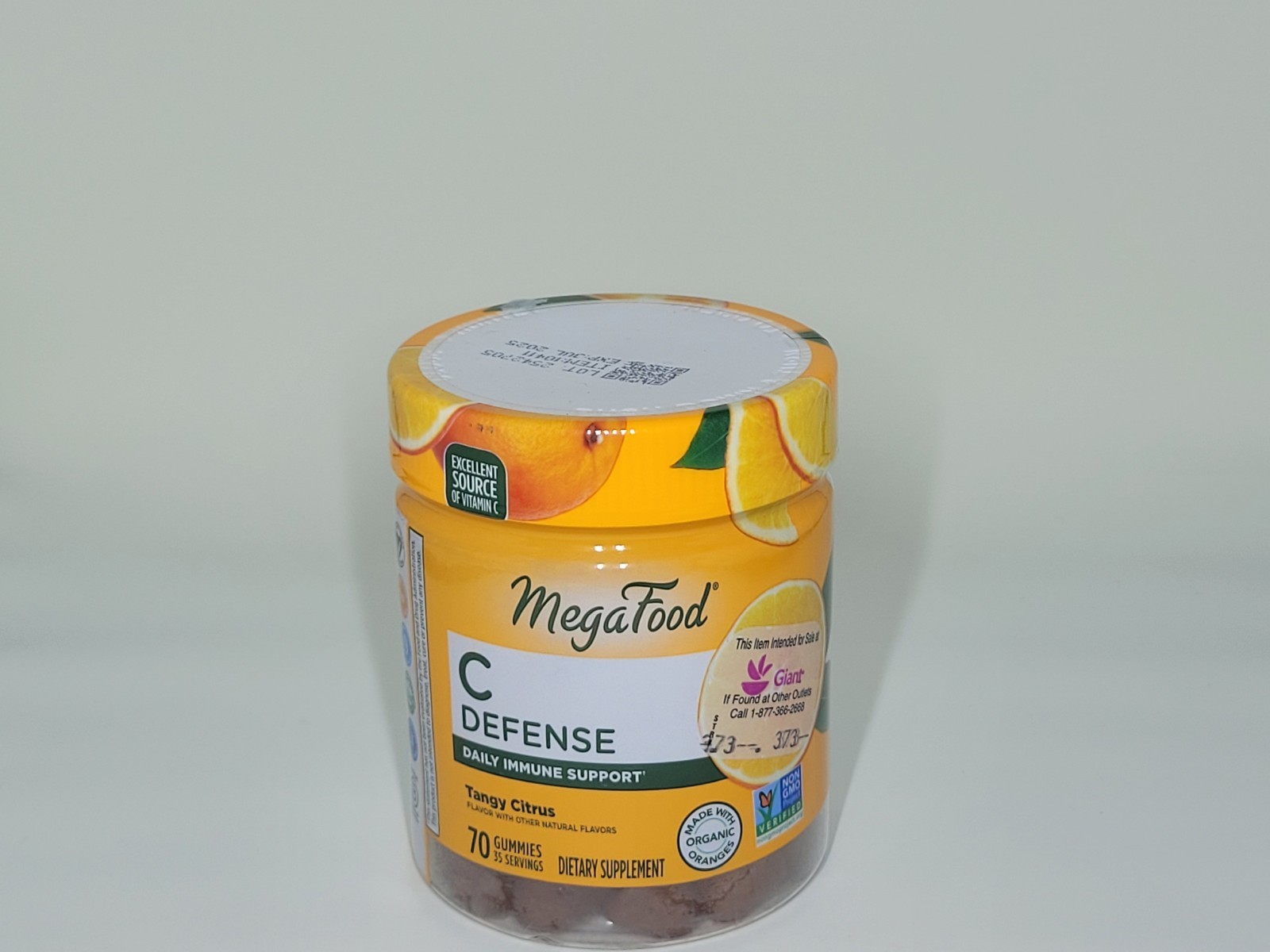 Megafood C Defense 70 Gummies, EXP: July 2025