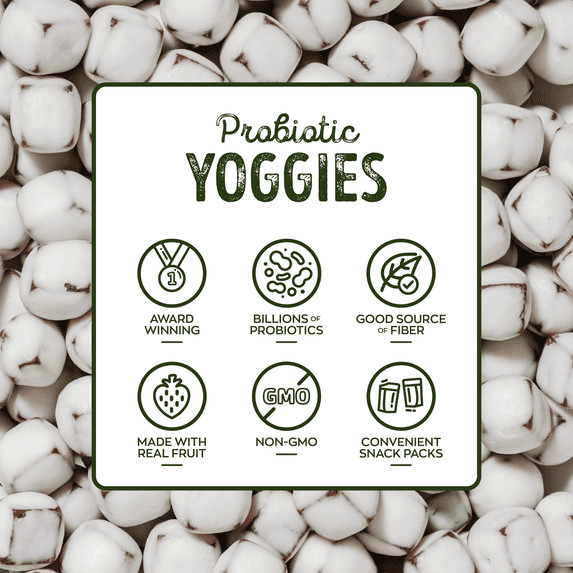 Nature’s Garden Probiotic Yoggies Multi Pack, 21oz (30 x 0.7oz) – (Strawberry 15