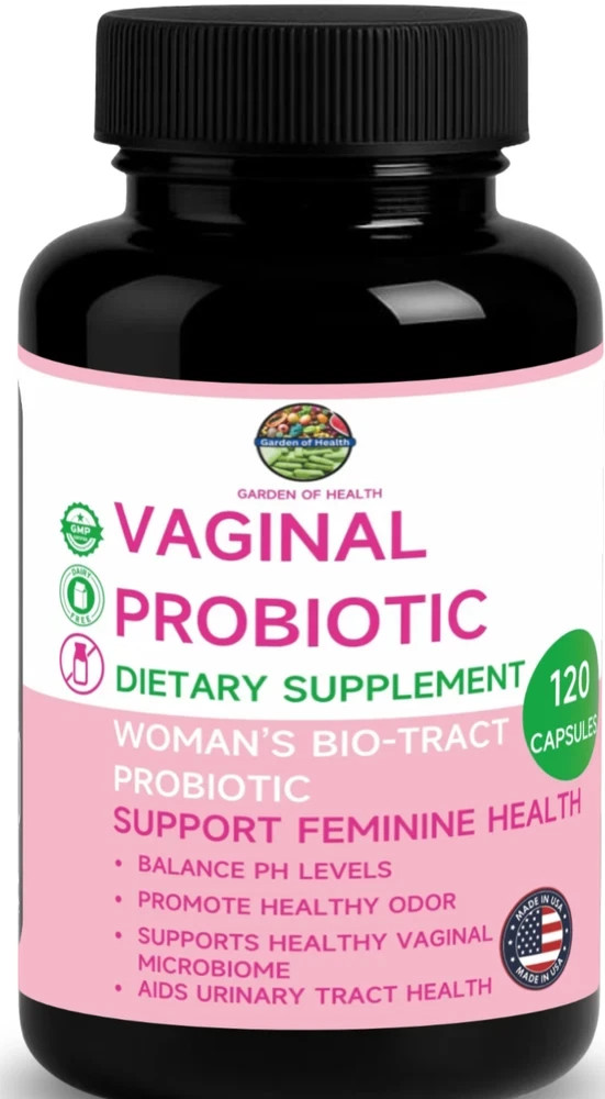 Garden Of Health Women Vaginal Probiotic pH Balance Feminine Care 120 Capsules
