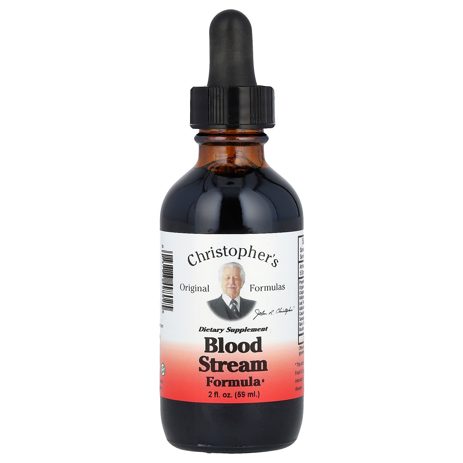 Christopher s Original Formulas Blood Stream Formula 2 fl oz 59 ml Chemical-Free