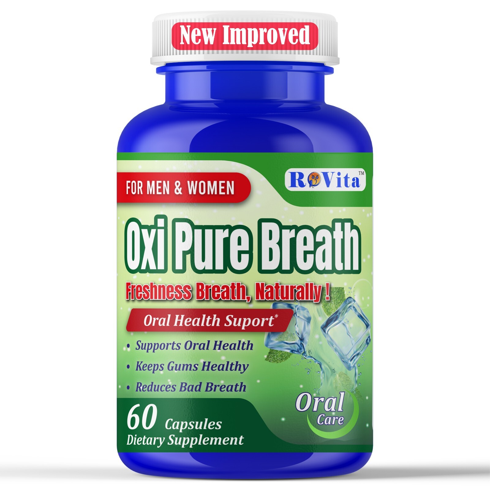 Advanced Oral Probiotics Formula, Improve Teeth Gums Bad Breath, Dental Formula