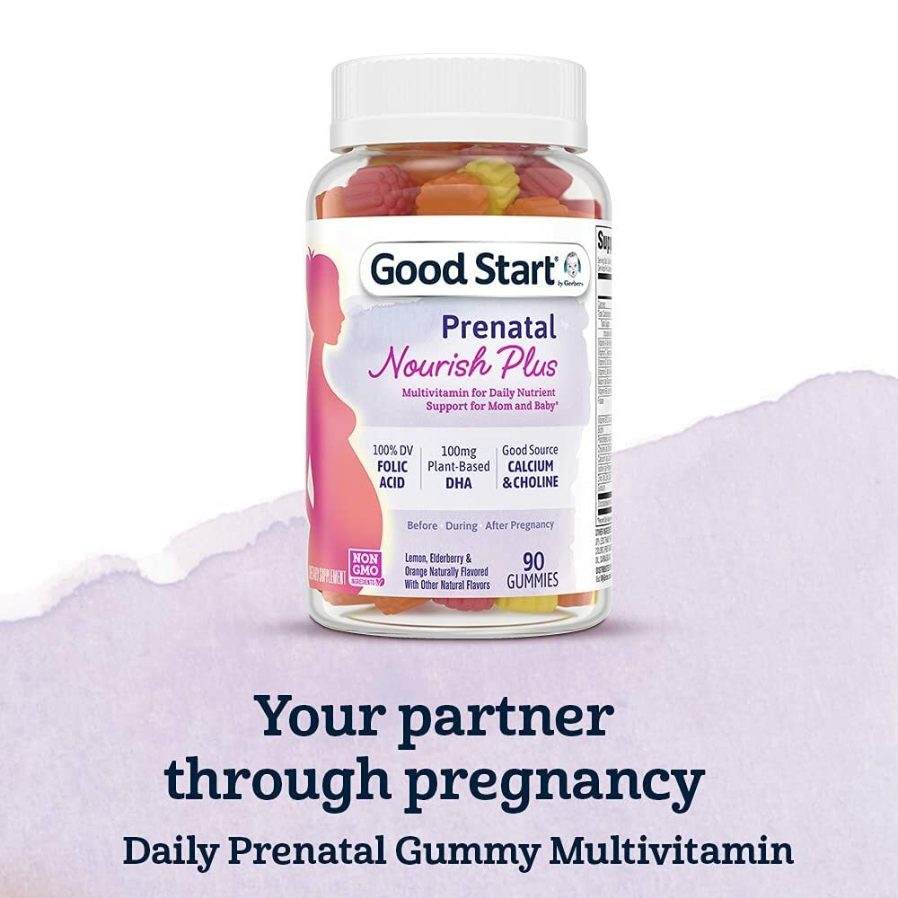 Gerber Good Start, Nourish Plus, Prenatal Vitamin, 90 Count, Pack of 2 Sealed